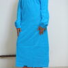 Professional Reusable Sky blue Surgical Gown – Cotton-Rich & Autoclavable
