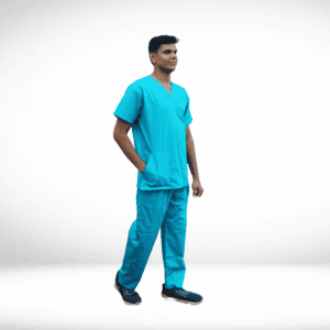 Scrub Suit Green (Cotton)